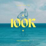 Blue Sea Photocentric Thank You Follower Facebook Post